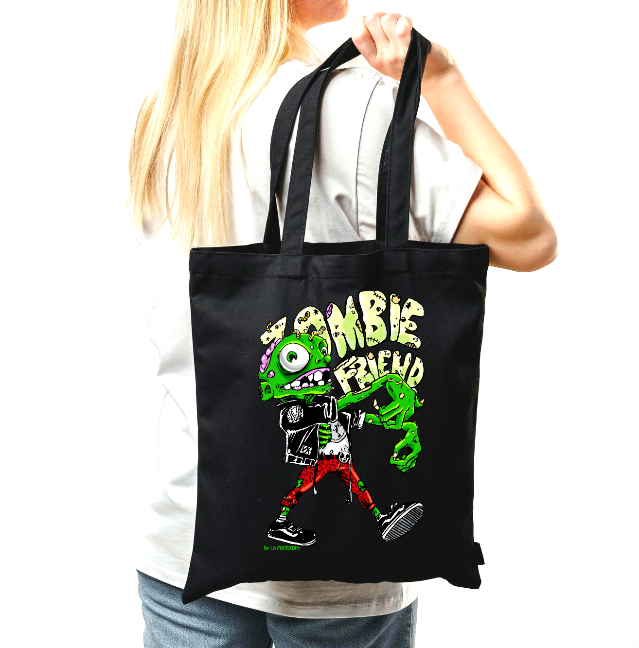 Bolso Tote Bag Zombie Friends