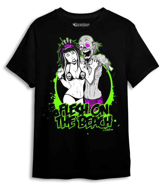 Camiseta Flesh on the beach