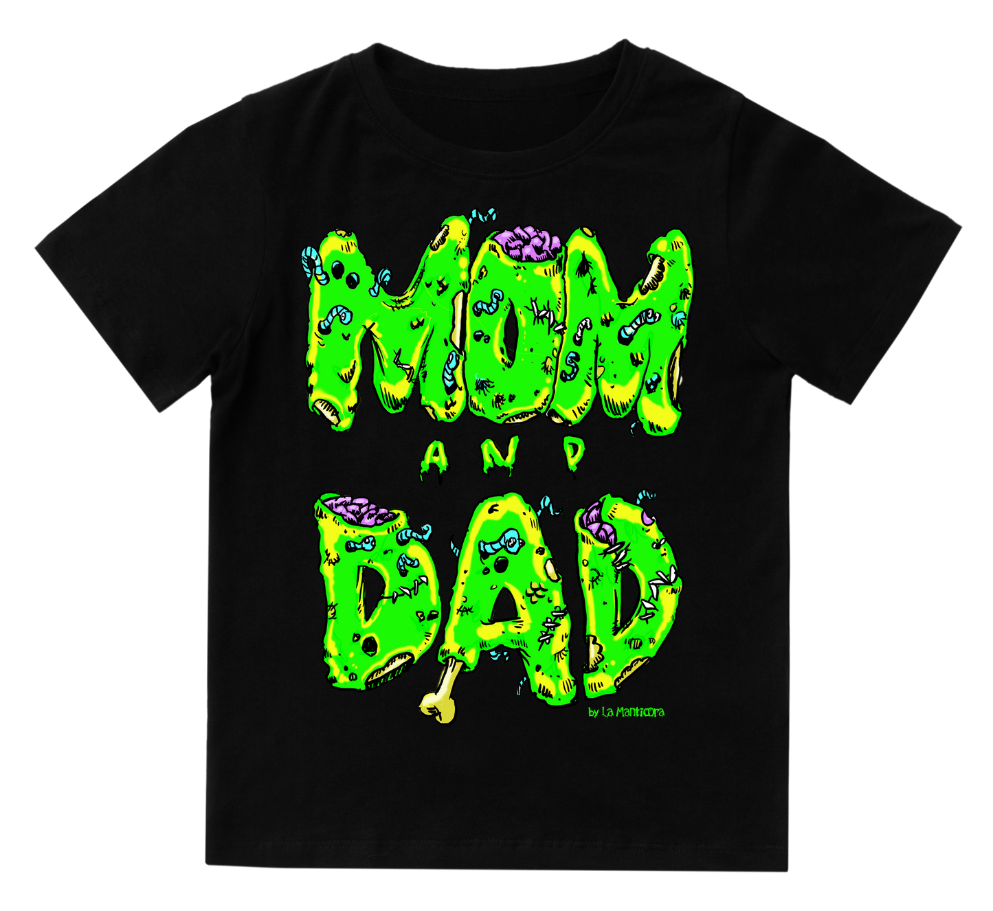 Camiseta bebé Mom & Dad
