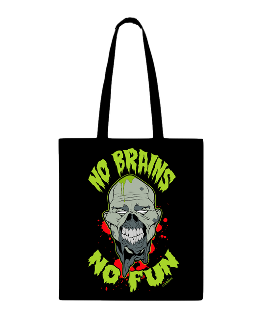 Bolso Tote Bag No Brains No Fun