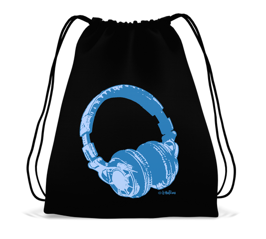 Bolsa Gymsac Bag Auriculares azules
