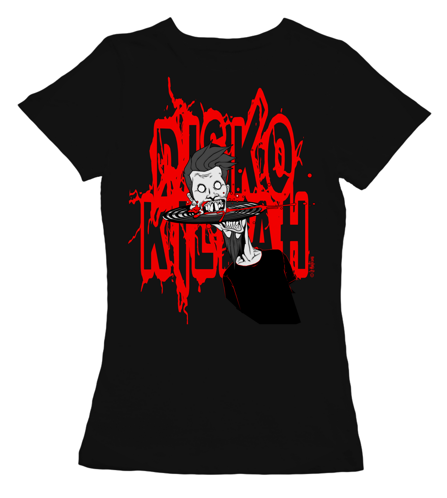 Camiseta Chica Disco Killah