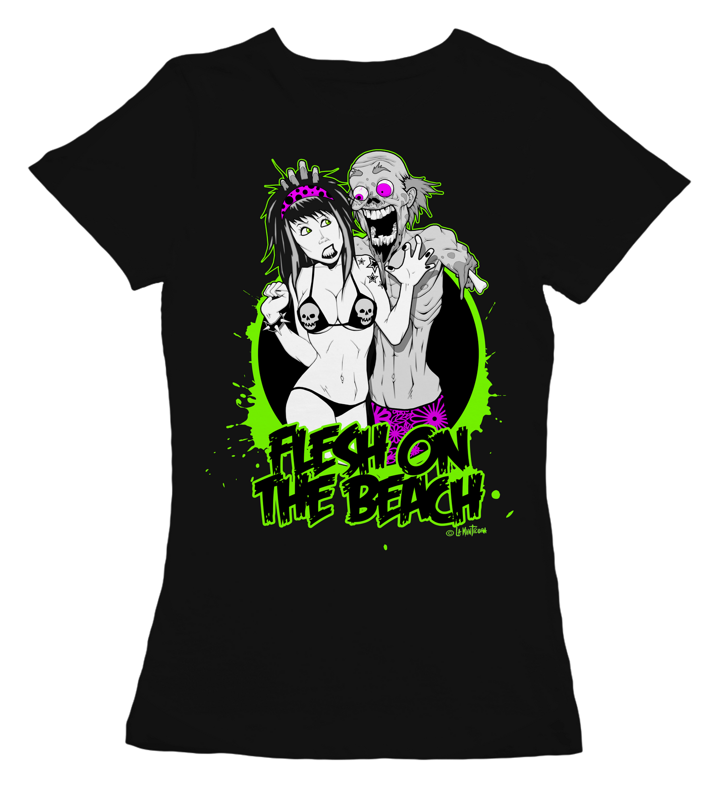 Camiseta Chica Flesh on the Beach