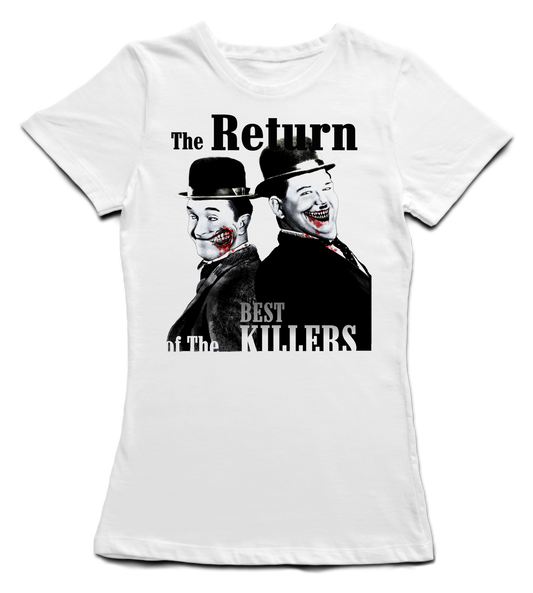 Camiseta Chica Best Killers en blanco