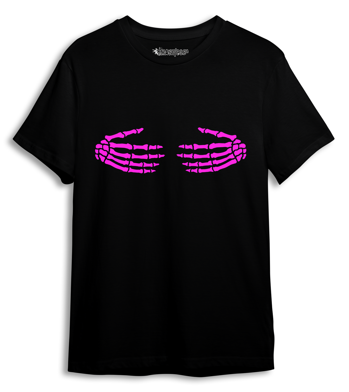 Camiseta Abrazo huesudo Fucsia