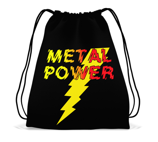 Bolsa Gymsac Bag Metal Power