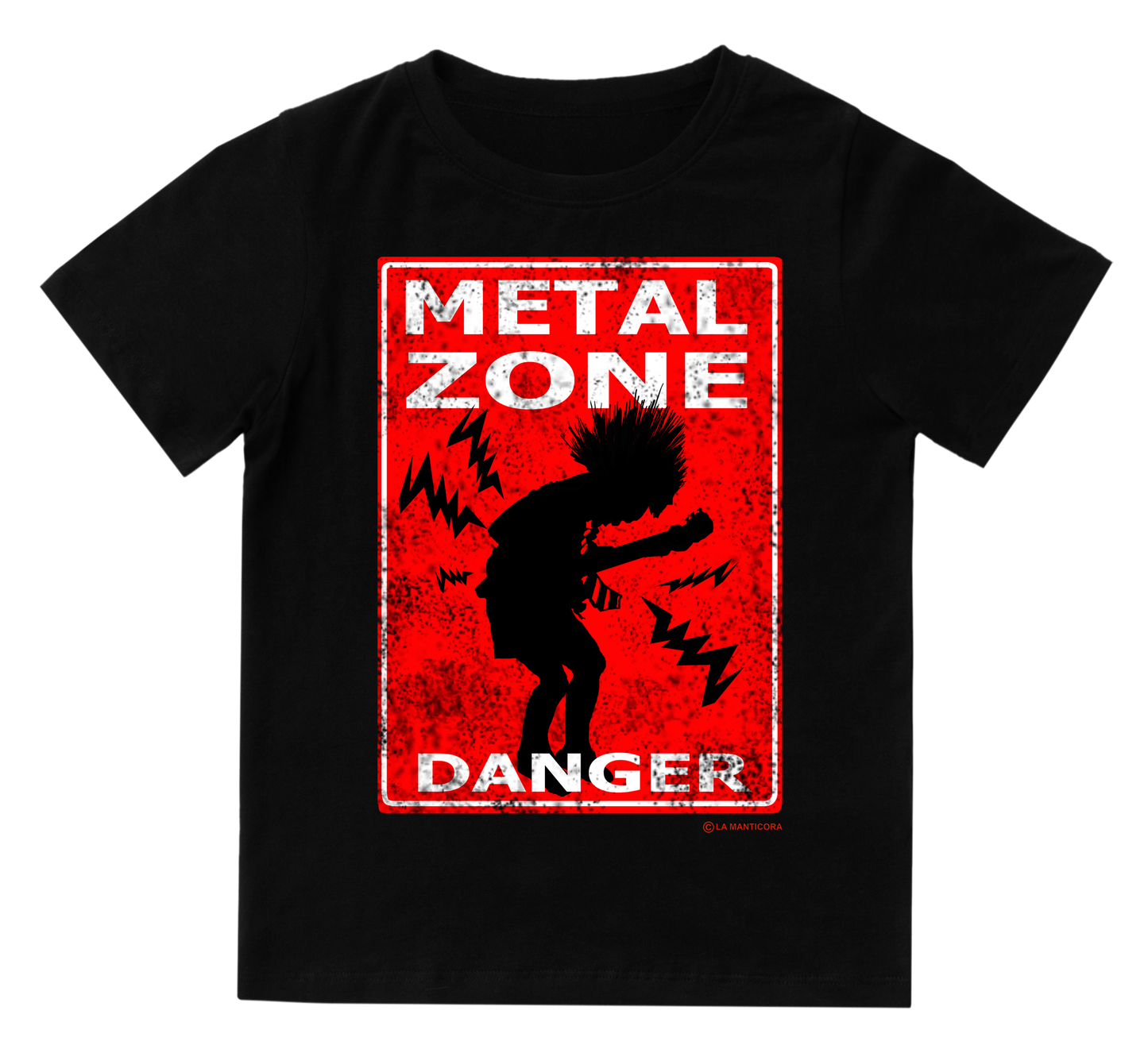 Camiseta bebé Metal Zone