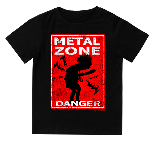 Camiseta bebé Metal Zone
