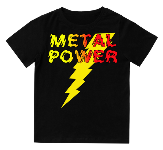 Camiseta niño Metal Power