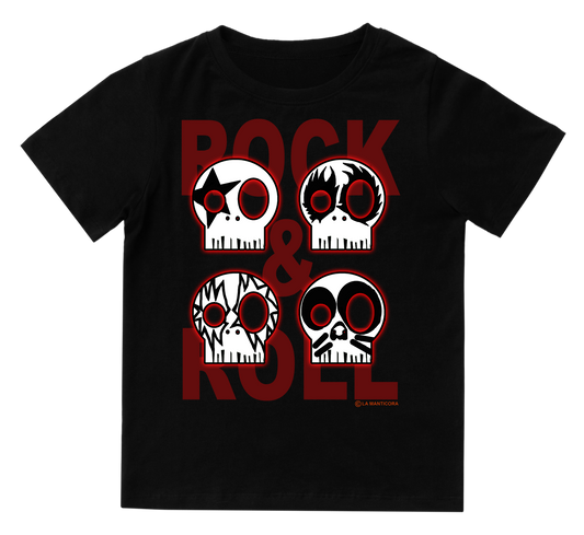 Camiseta bebé Rock & Roll