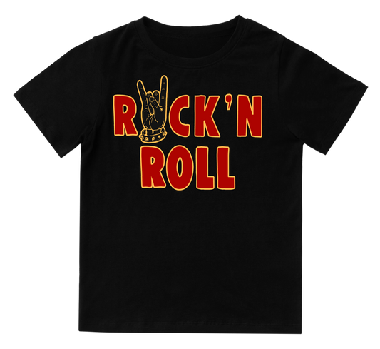 Camiseta niño Rock & Roll mano