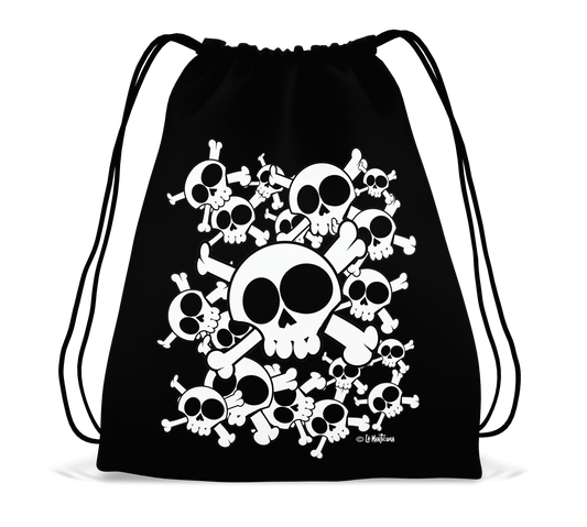 Bolsa Gymsac Bag Skull Group