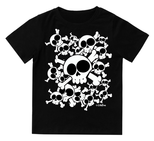 Camiseta bebé Skull Group
