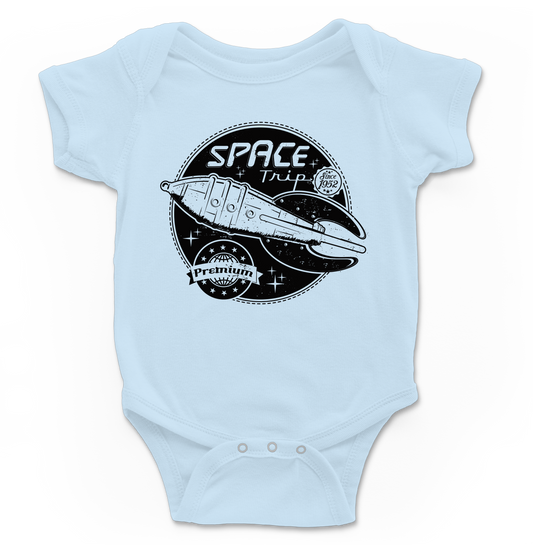 Body bebé Space en azul
