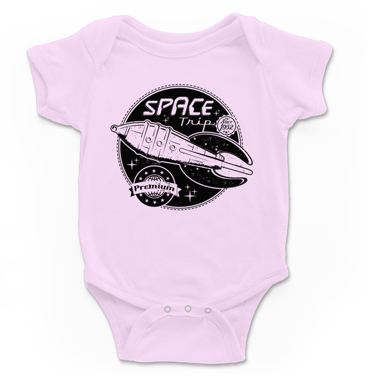 Body bebé Space en rosa