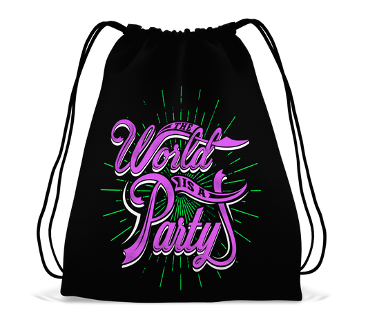 Bolsa Gymsac Bag World is a party