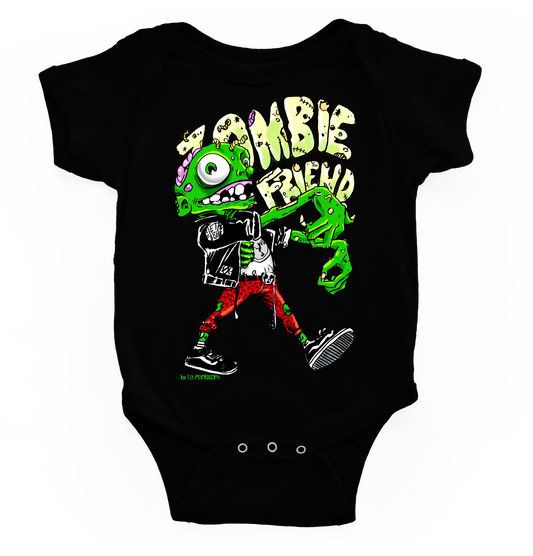 Body bebé Zombie Friend blk
