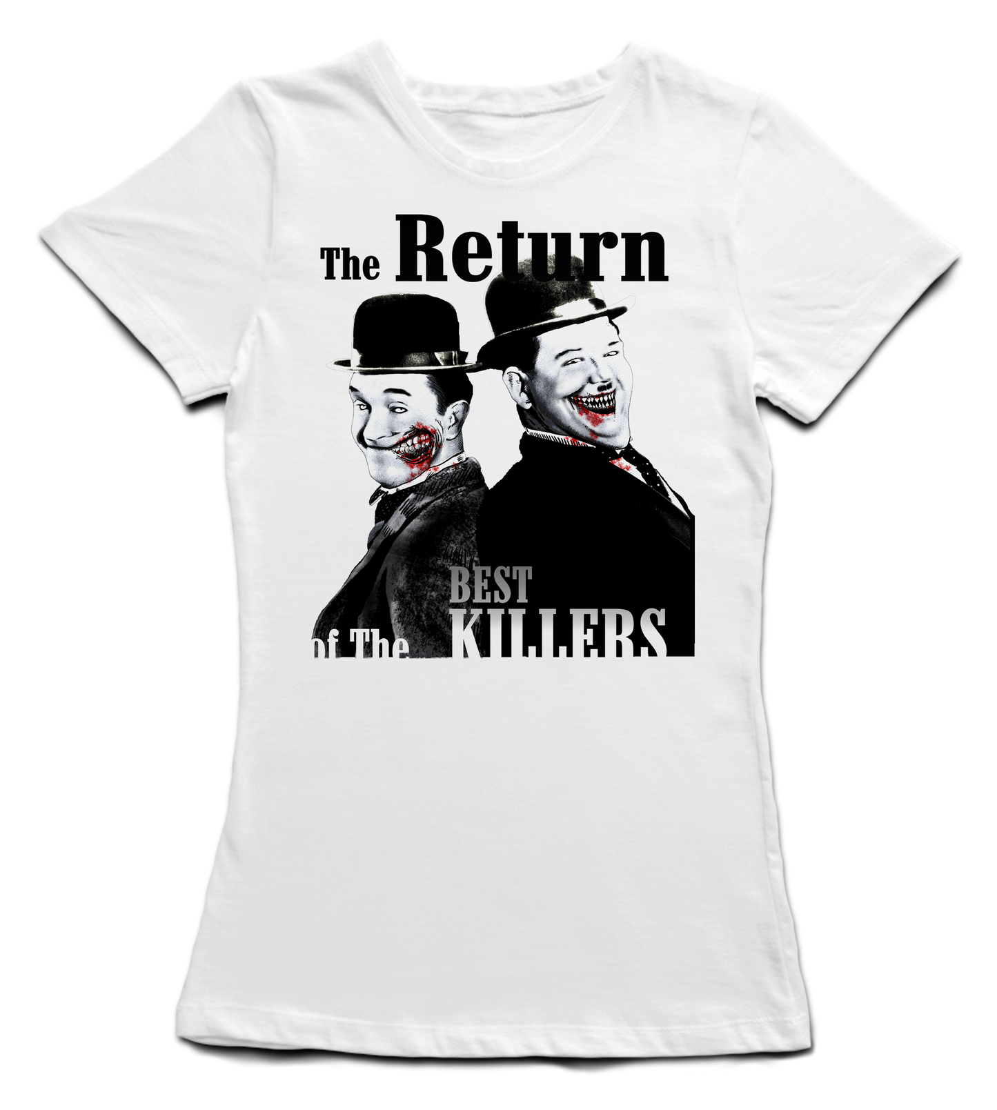 Camiseta Chica Best Killers en blanco
